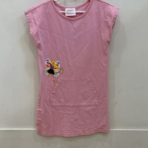 Hanna Andersson Pink Tee with Colorful Butterfly